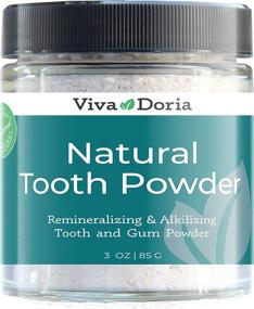 img 1 attached to 🦷 Doria Natural Tooth Powder - Enhance Your Oral Health with Viva!