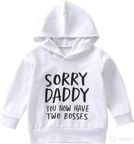img 4 attached to Toddler Clothing Hoodies Pullover Clothes Apparel & Accessories Baby Boys : Clothing