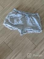 img 1 attached to 🩳 Comfy and Stylish: QACOHU Women's Summer Shorts with Pockets and Elastic Waist review by Faliere Jorge