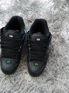 img 1 attached to Globe Sabre Trainers: Stylish Black Green Shoes for a Trendy Look! review by Kenneth Broszko