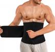 maximize your weight loss with tailong men's neoprene waist trimmer belt logo
