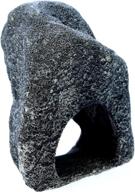 small size dr. moss cichlid grain stone cave for aquarium fish tank decoration - enhance seo логотип