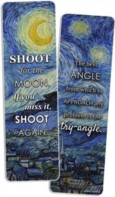 img 1 attached to Set Of 12 Creanoso Inspirational Bookmarks For Men, Women, And Teens - Assorted Unique Bookmark Designs For Books - Premium Gifts For Bookworms - Enhance Reading Experience - SEO Friendly