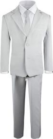 img 4 attached to Boys Black Tuxedo Young Youth Boys' Clothing : Suits & Sport Coats