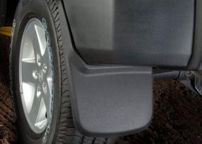 img 1 attached to Husky Liners Mud Guards - Black (56071) | Dodge Ram 1500/2500/3500 2 Pcs | No OEM Fender Flares