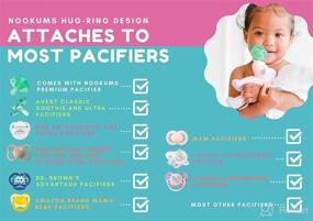 img 2 attached to 🐶 Nookums Paci-Plushies Buddies - Retriever Pacifier Holder: Adapts to Popular Pacifier Brands, Ideal for All Ages, Plush Toy with Detachable Pacifier Included