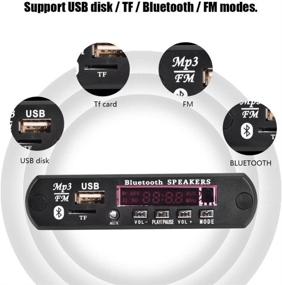 img 1 attached to Decorder Bluetooth Speaker Wireless Hands Free