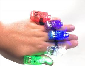 img 1 attached to Get Your Party Started With 100 LED Finger Lights - Perfect For New Year'S Eve Celebrations!