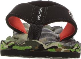 img 3 attached to ⚡ Optimized Search: Volcom Recliner LTLYTH Sandal - Little Boys' Shoes for Sandals