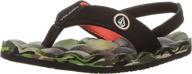 ⚡ optimized search: volcom recliner ltlyth sandal - little boys' shoes for sandals логотип