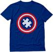 captain autism t-shirt with puzzle superhero shield for autism awareness logo