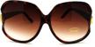 sa106 womens extra oversized round designer fashion exposed lens butterfly sunglasses logo