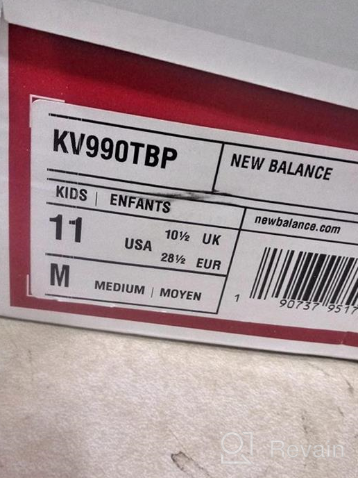 img 1 attached to 👟 New Balance Made in US 990 V4 Sneaker - Unisex Kids review by Amber Jackson