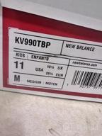 img 1 attached to 👟 New Balance Made in US 990 V4 Sneaker - Unisex Kids review by Amber Jackson