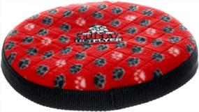 img 4 attached to TUFFY Ultimate Flyer, Durable Dog Toy (Red Paw)