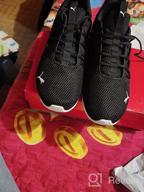 img 1 attached to Men's PUMA AXELION Sneaker: Castlerock Galaxy Black - Shoes & Fashion Sneakers review by Phillip Brown