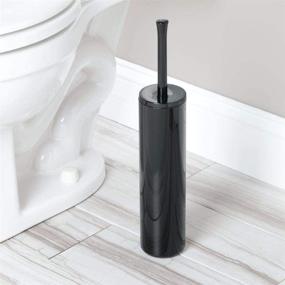 img 2 attached to MDesign Compact Freestanding Bathroom Organization Household Supplies : Cleaning Tools