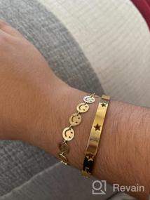 img 2 attached to Нержавеющий стальной классический браслет для девочек - Jude Jewelers
