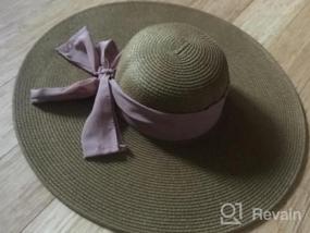 img 5 attached to Women'S Summer Sun Hats: SERENITA Beach Hat, Wide Brim Straw Floppy Hat For Hiking & More!