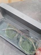 img 1 attached to 👓 Xiaomi Adult Anti-Blue Goggles Pro - Computer Glasses, Non-Diopter, White Frame, Yellow Lens review by Kio West ᠌