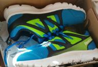 img 1 attached to Reebok Supreme 2 0 K Track Splash Girls' Shoes review by Nick Kussmaul