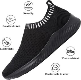 img 3 attached to 👟 ANLUKE Walking Sneakers: Lightweight Athletic Women's Shoes for Fitness Enthusiasts