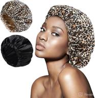 🐆 sexy leopard print reversible adjustable bonnet by segangley logo