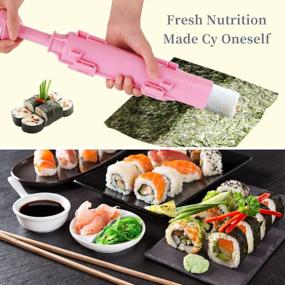 img 2 attached to Create Perfect Sushi At Home With URED Professional Super Space Sushi Bazooka - Upgrade Your Sushi Making Experience