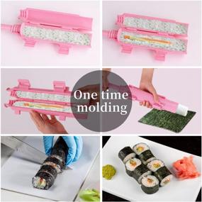 img 3 attached to Create Perfect Sushi At Home With URED Professional Super Space Sushi Bazooka - Upgrade Your Sushi Making Experience
