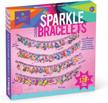 craft-tastic puffy charm bracelets kit - create custom jewelry for kids age 6+ - diy fun for young crafters logo