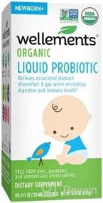 img 1 attached to Organic Liquid Probiotic for Babies, 4 Fl Oz - Eases Stomach Discomfort, Supports Digestion and Immune System, No Dyes, Parabens, or Preservatives