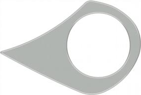 img 1 attached to Подчеркните свой стиль с помощью акцентной отделки кольца для ключей TufSkinz - идеально подходит для Ford Maverick 2022-2023 гг. - 1 комплект