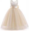 beautiful sleeveless embroidery princess pageant dress for girls - nnjxd kids prom ball gown logo