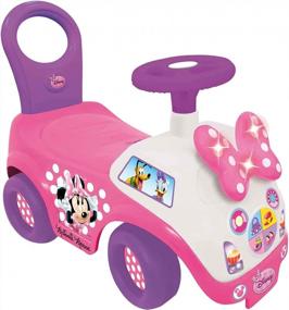 img 1 attached to Disney Light N' Sound Minnie Mouse Ride-On For Girls By Kiddieland Toys Limited