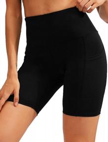 img 3 attached to Versatile And Stylish: Gardenwed Women'S Athletic Workout Bike Shorts With Pockets