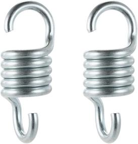 img 4 attached to 4" Heavy Duty Hammock Chair Spring Porch Swings Spring,CEKER Steel 700Lb Capacity Punch Bag Spring Suspension Hooks For Hanging Chair And Swing,Heavy Bag 2Packs