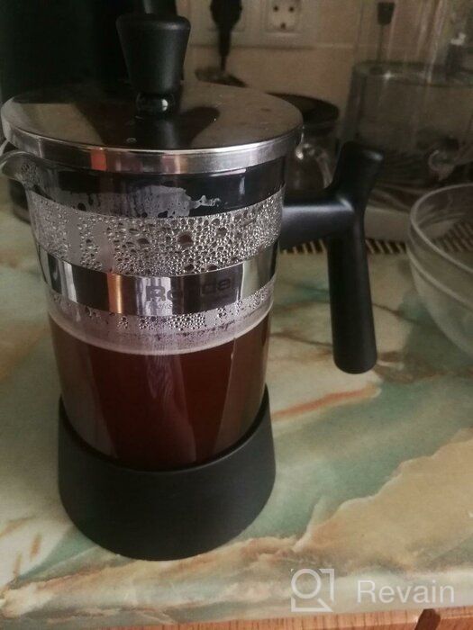 img 1 attached to Rondell Wonder French Press RDS-426, 600 ml black review by Boguslawa Khalifa ᠌