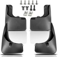 enhance your toyota rav4's protection with set of 4 front and rear side mud flaps splash guards - perfect replacement for toyota rav4 le/xle/limited/limited platinum 2013-2015 sport utility logo
