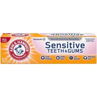 🦷 sensitive strength toothpaste by arm & hammer logo