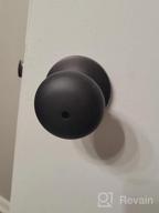 img 1 attached to KNOBWELL 1 Pack Dummy Door Knob Closet Door Knob Single Side Door Knob, Oil Rubbed Bronze Interior Door Knob Reversible For Left Or Right Handed Doors review by Jay Williamson