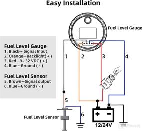 img 1 attached to RUPSE Stainless Steel Fuel Sender Unit - Fuel Tank Sending Unit, Fuel Water Level Sensor & Fuel Gauge - Ideal for Boat, Car, Truck, RV (15-inch/381mm)