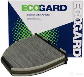 img 4 attached to 🌬️ Enhanced Air Quality with ECOGARD XC45844C Premium Cabin Air Filter for Mercedes-Benz E350, C300, GLK350, C250, C350, E400