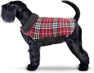 🐶 ireenuo dog jacket: reversible warm coat for fall & winter, padded puppy jacket for small & medium dogs логотип