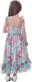 img 3 attached to 👗 Bohemian Girls' Dresses with Bonny Billy Spaghetti Straps