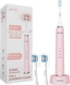 img 4 attached to 🦷 Phniti Whitening Electric Toothbrush - Charged for Optimal Results