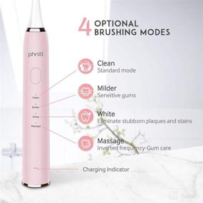 img 3 attached to 🦷 Phniti Whitening Electric Toothbrush - Charged for Optimal Results