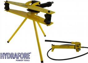 img 2 attached to 2-Inch Hydraulic Pipe Tube Bender Kit With Detachable Hand Pump - W-2F For Easy Bending
