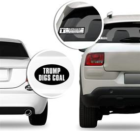 img 4 attached to AV Thank You President Trump Sticker: Show Your Support with Political Decals & Cool Bumper Stickers (3x9 inch)