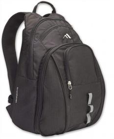 img 4 attached to Omega-Black Brenthaven Tred Backpack: The Ideal Laptop Bag For School Or Office Use