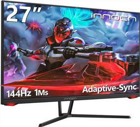 img 4 attached to INNOCN Compatible DisplayPort 144Hz 1440P Gaming Monitor: Mountable, 1ms, Tilt Adjust, HDMI - Best for Gaming Enthusiasts!